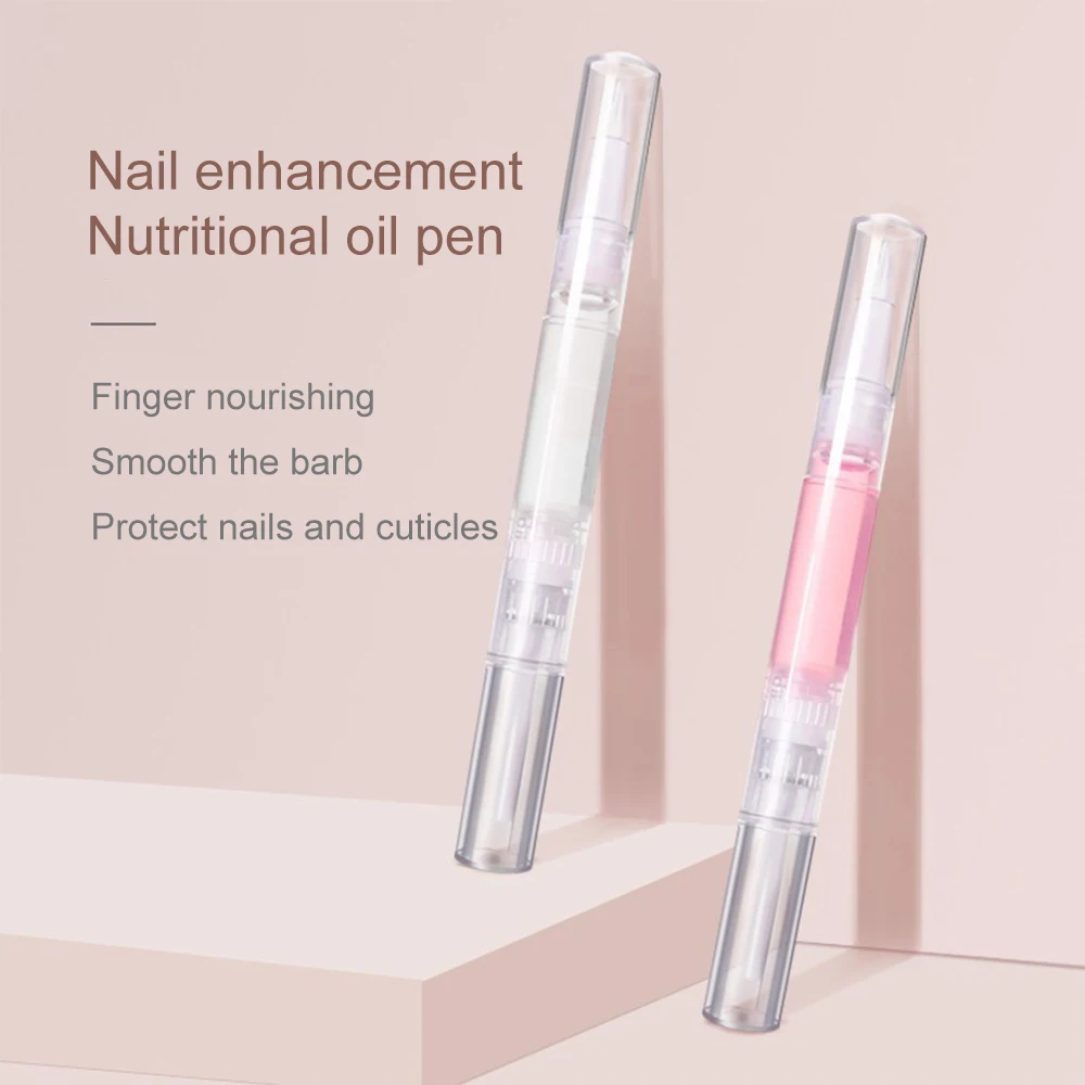 1 ~ 9PC Fruit Nail Skin Softener Care Liquid Finger Edge Nourishing Oil Pen Anti Barb Repair Damage Nail Enhance Nutrition Oil Pen