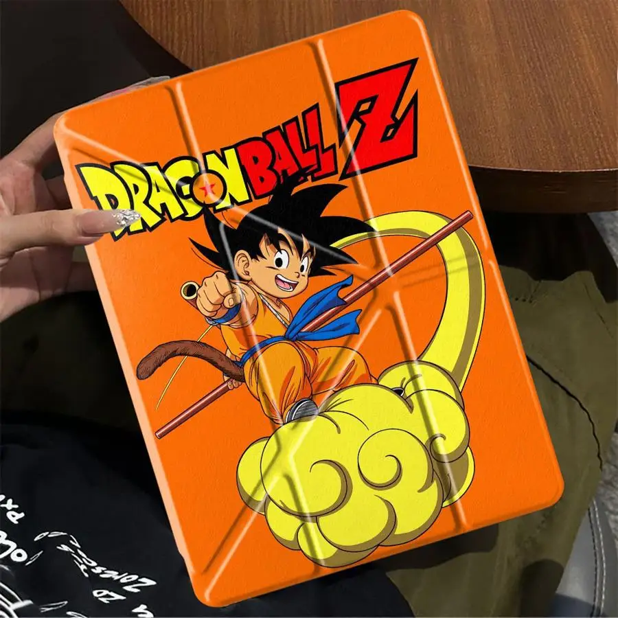 

Чехол для планшета DBZ Goku для iPad Pro 2025, Air 4, 5, M3, M2, 1, 2, M4, 11 дюймов, Pro 11-го, 10-го, 9-го, 8-го, 7-го поколений, 12.9 дюймов, Mini 6, 7, с держателем