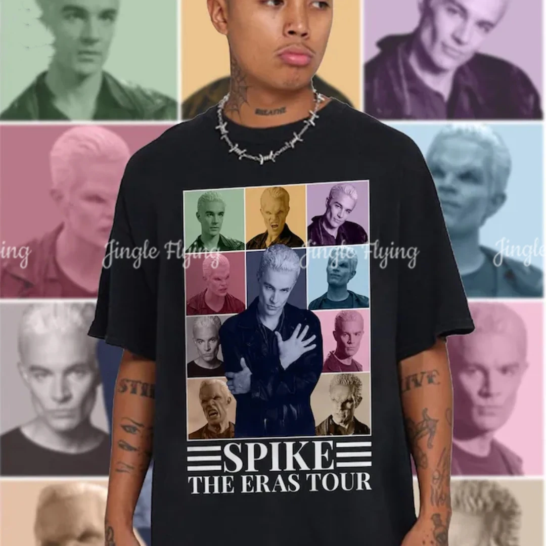 Spike The Eras Tour Style Shirt Buffy The Vampire Slayer Summers William Pratt Tee