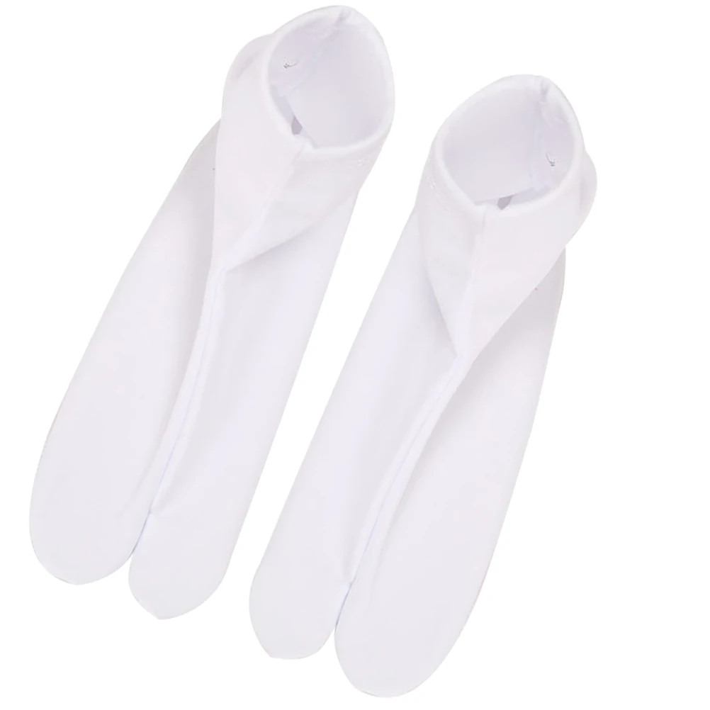 

1 Pair Two Toe Tabi Japanese Wooden Clog For Women Men Comfortable Breathable Crew Two-Toed Design Kimono Sock Accessories For