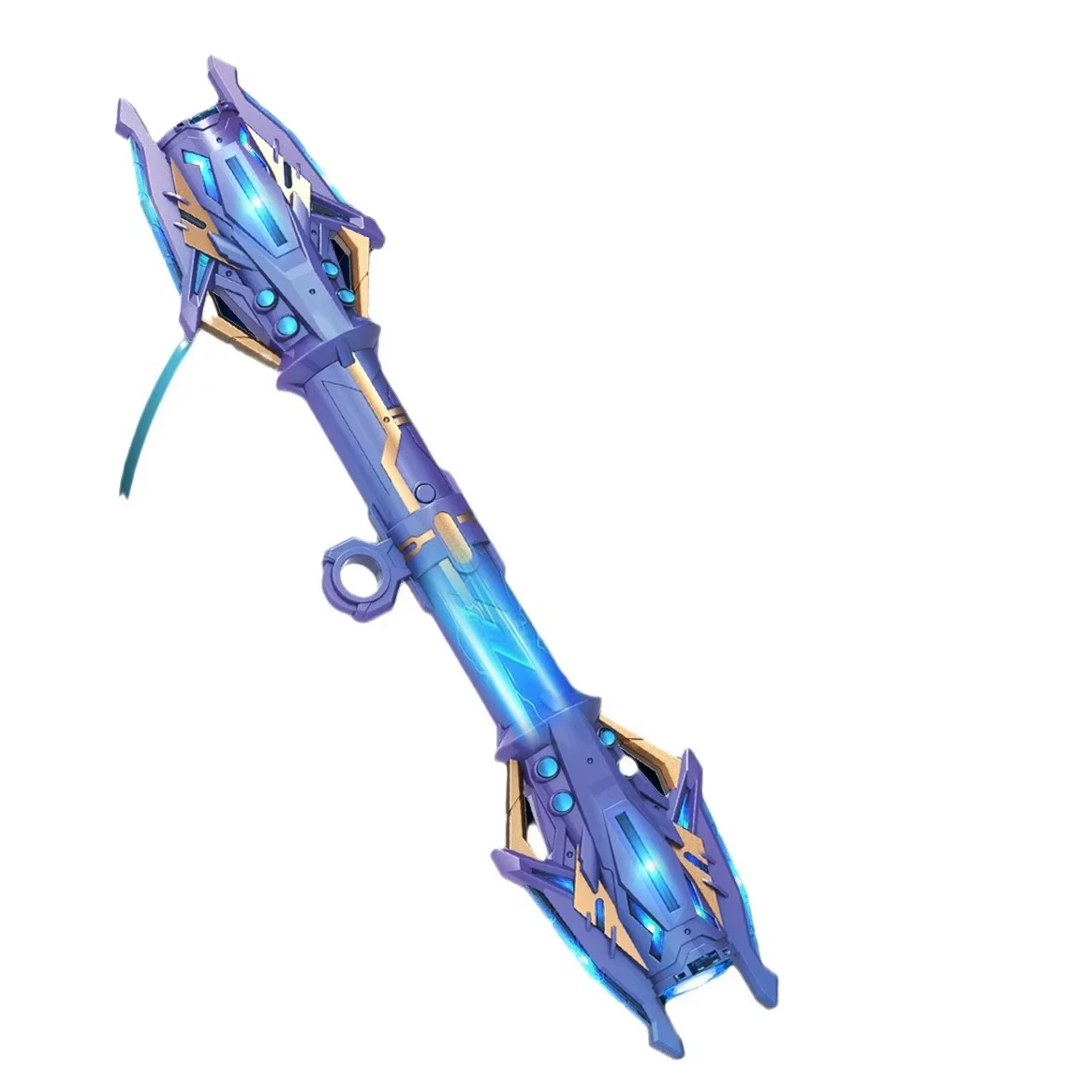 

Dual-Head Telescopic Rotating Laser Sword 2-in-1 Telescopic Light Children's Toy with Colorful Lights Sound Effects for Cosplay