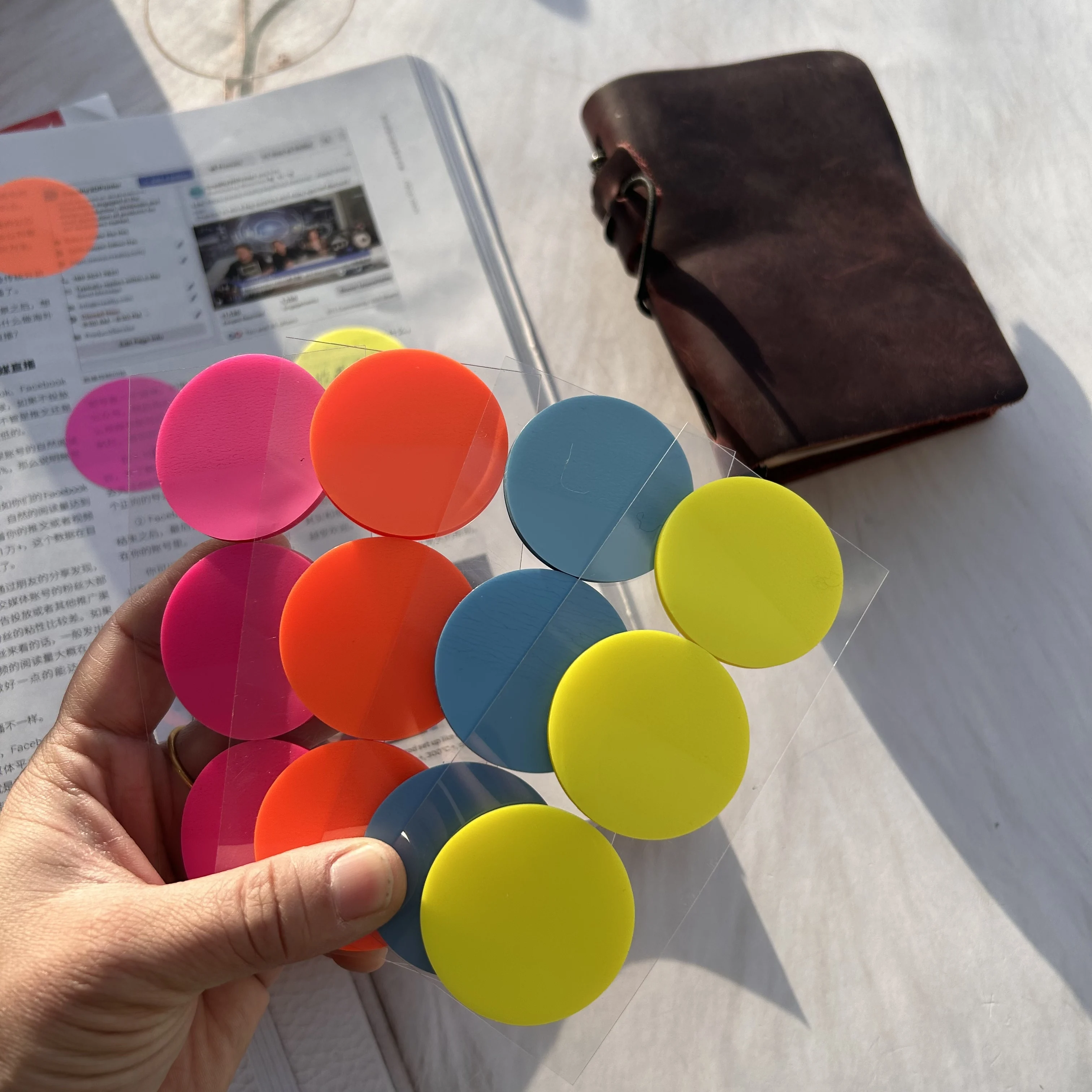 

4 Packs Transparent Sticky Note Index Tabs Arrow Flags Page Markers Planner Stickers for Office School Supplies