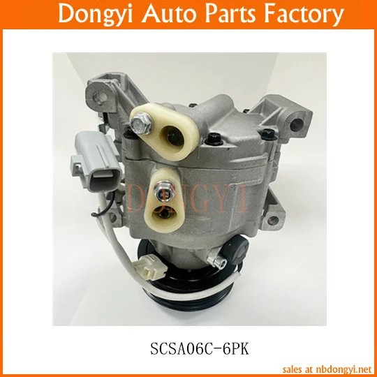 AC Compressor SCSA06C-6PK SCSA06C 6PK 88310-1A580 88310-02182 88310-1A523 88310-02251 88310-02180 88310-02320 88310-1A582