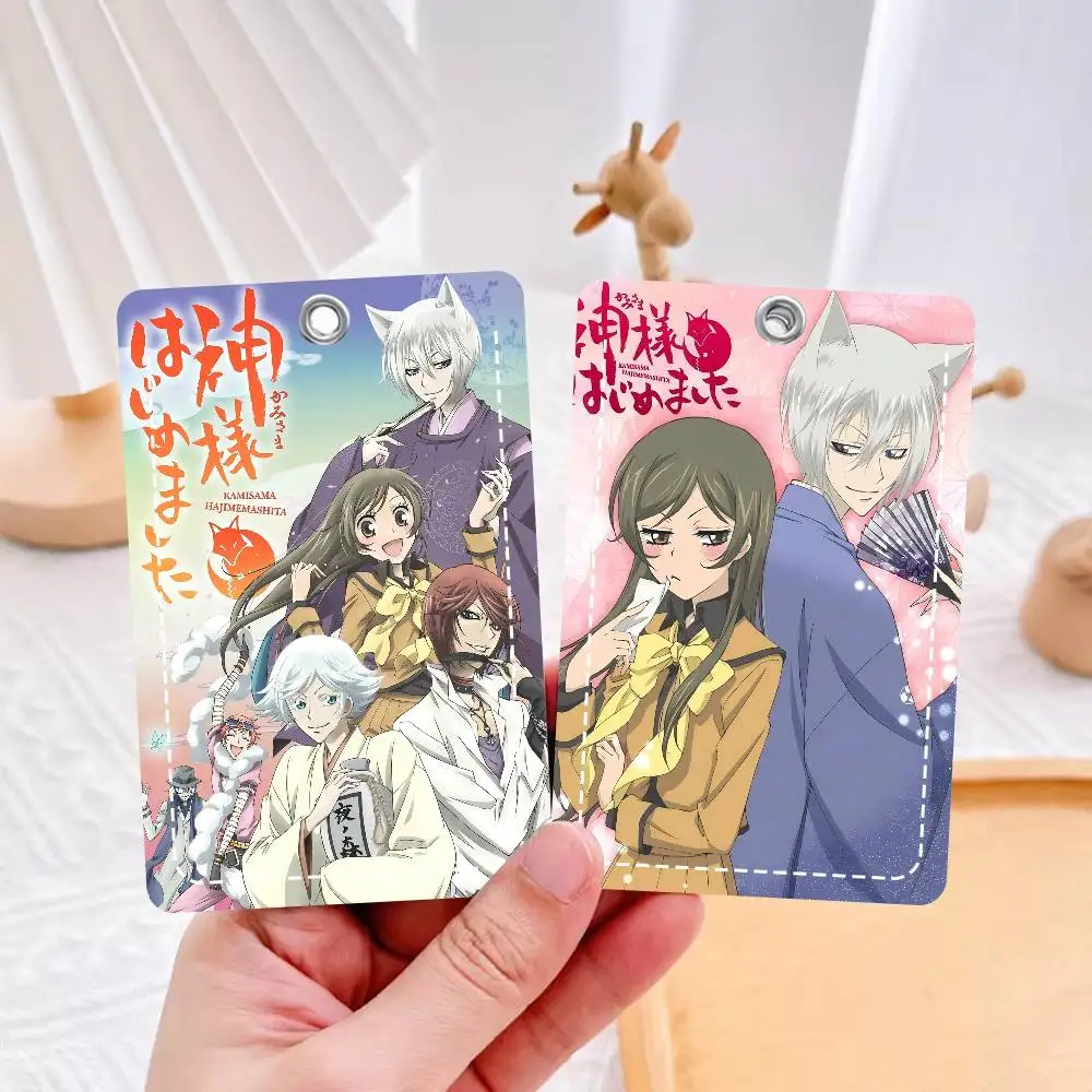 

Кожаный чехол для карт Anime K-Kamisama Kiss Hajimemashita, прочный держатель для удостоверений личности для студентов и профессионалов