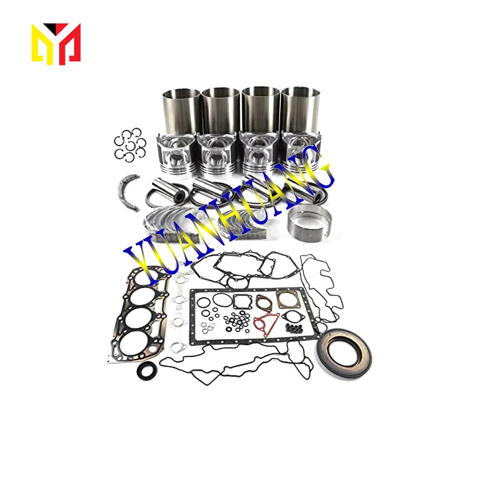 High Quality 4FB1 Rebuild Kit Overhaul Gasket Set for Isuzu Iseki TA340F Tractor Engine