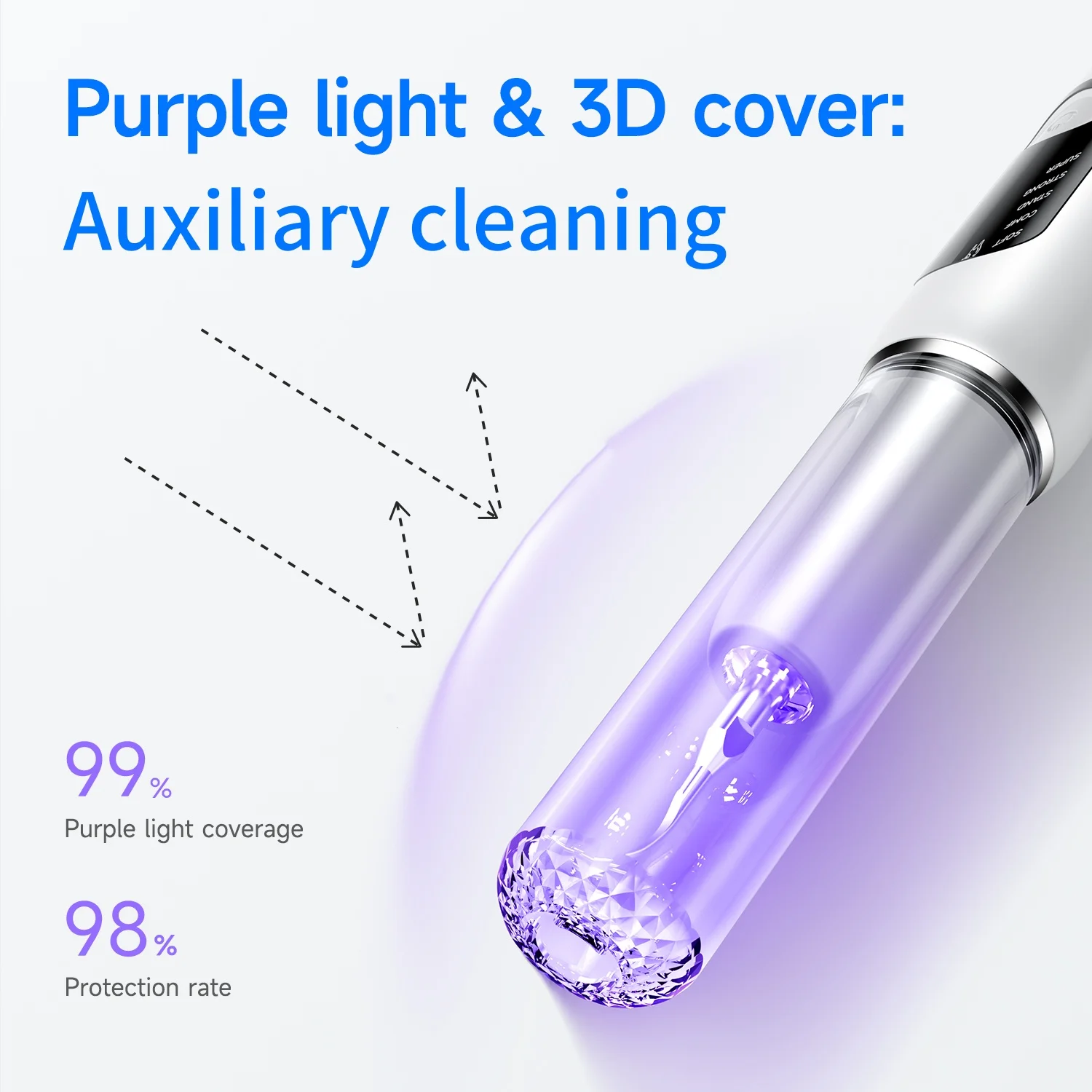 Electric Tooth Cleaner Dental Scaler 5 Gears Sonic Vibration Toothbrush Calculus Tartar Remover Teeth Whitening Cleaning Tools image 5