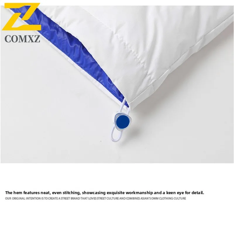 COMXZ Mens Down Jacket Premium Hooded American Style Fashion Windproof Parka Outdoor Travel Thickened Warm Autumn Winter Coat