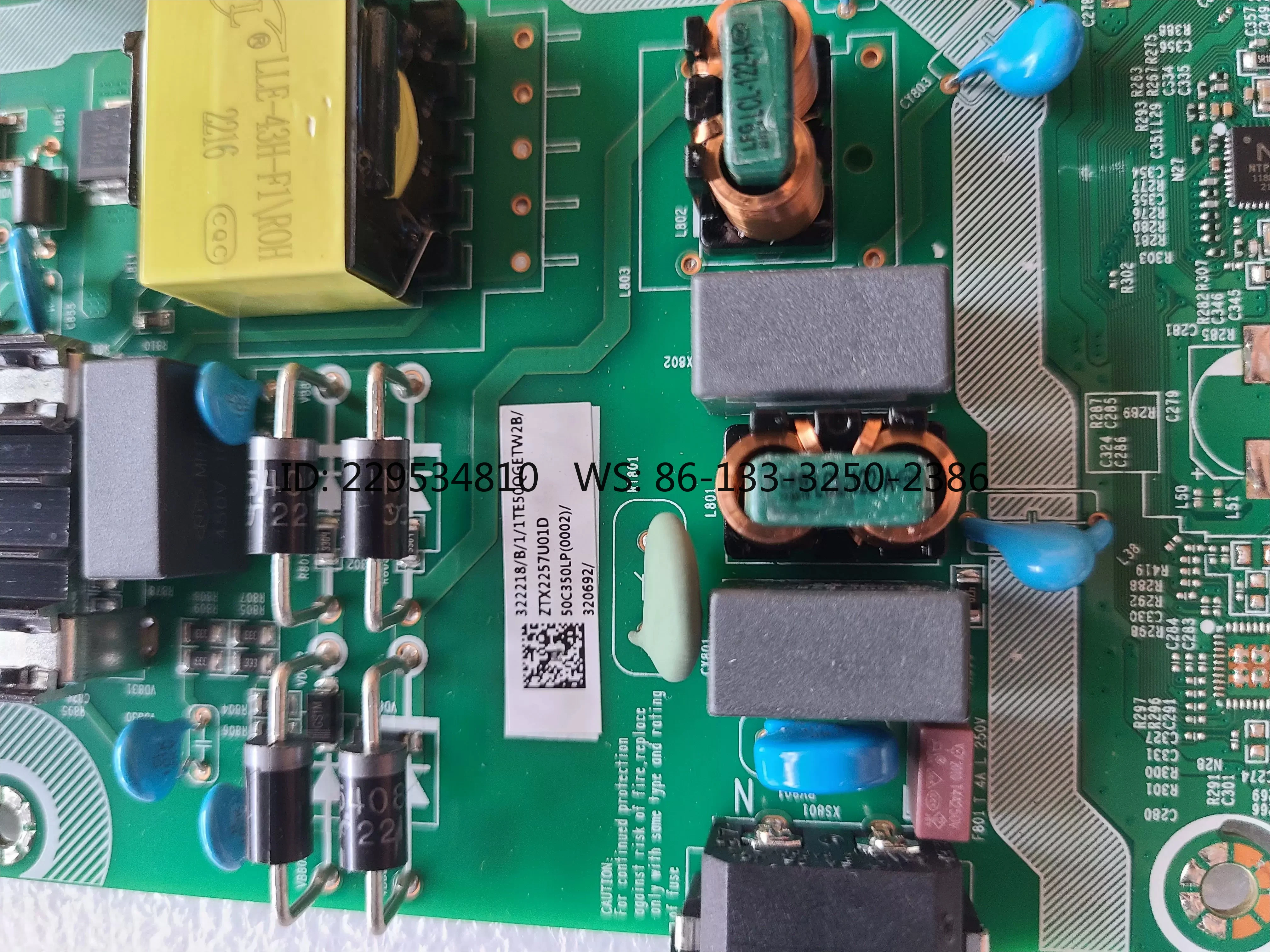 50C350LP export main board RSAG7.820.11980 Material code 322218 320692