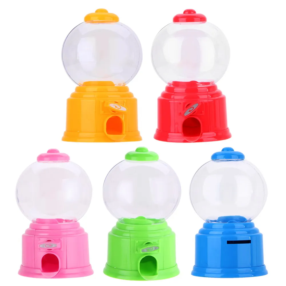 Mini máquina de dulces multifunción, dispensador de chicles de burbujas, banco de monedas creativo para un buen comportamiento, recompensa en el aula