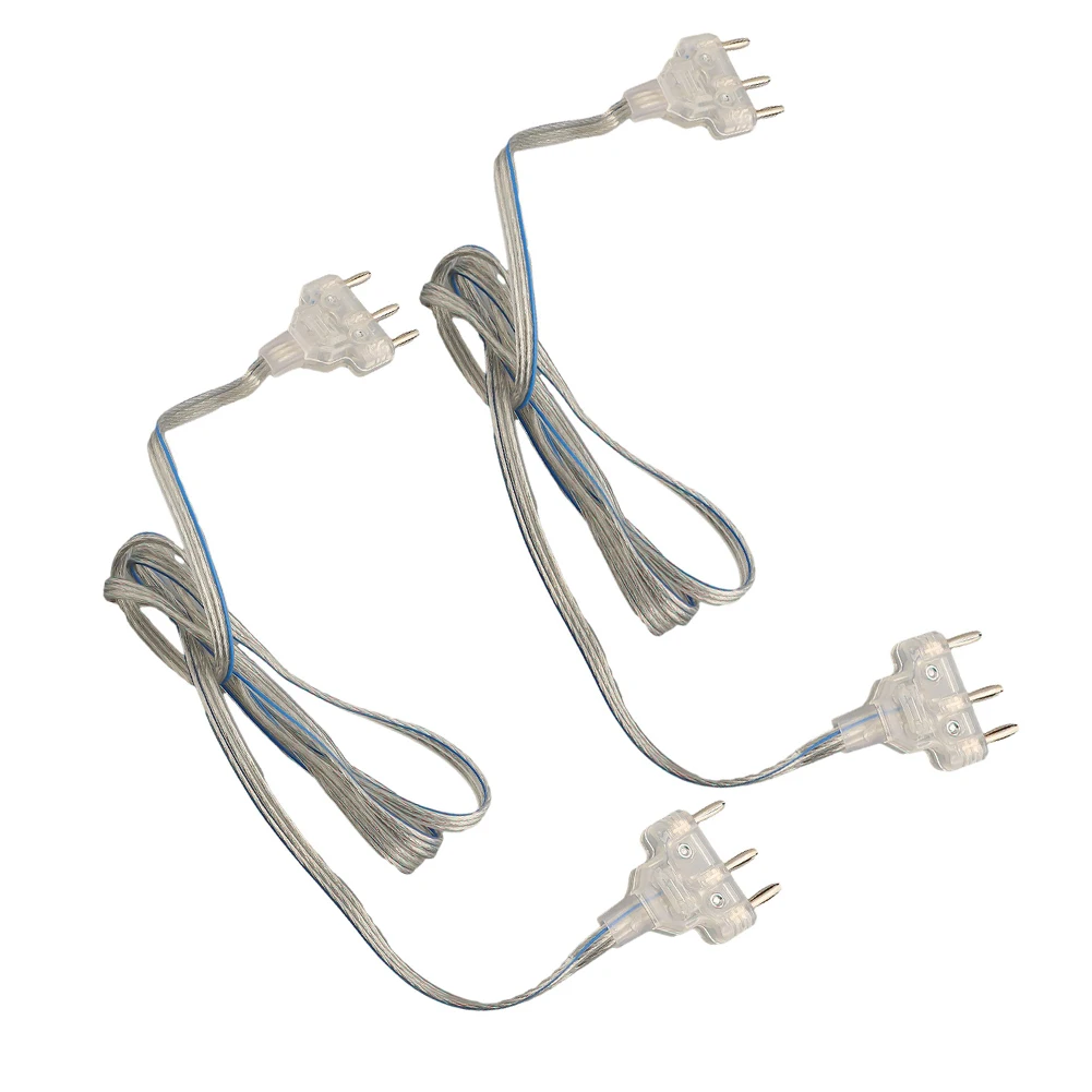 2pcs Epee Body Cord for Fencing Transparent PVC and Copper Material for Reliable Connectivity During Training and Events