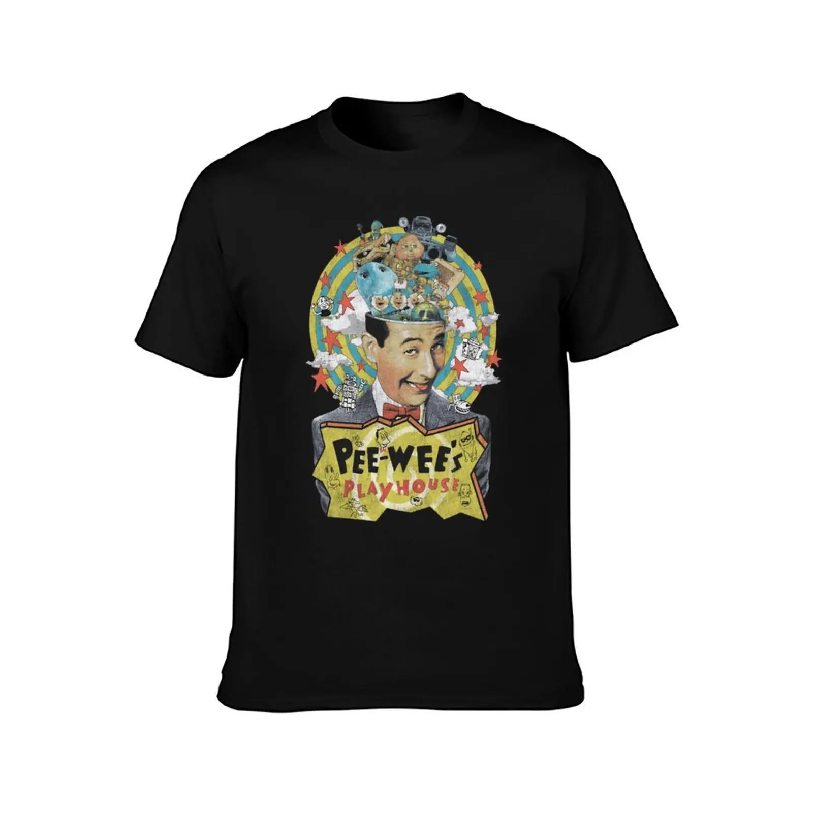 Pee Wee Herman play house T-Shirt Breathable Lightweight Summer Top T-Shirt