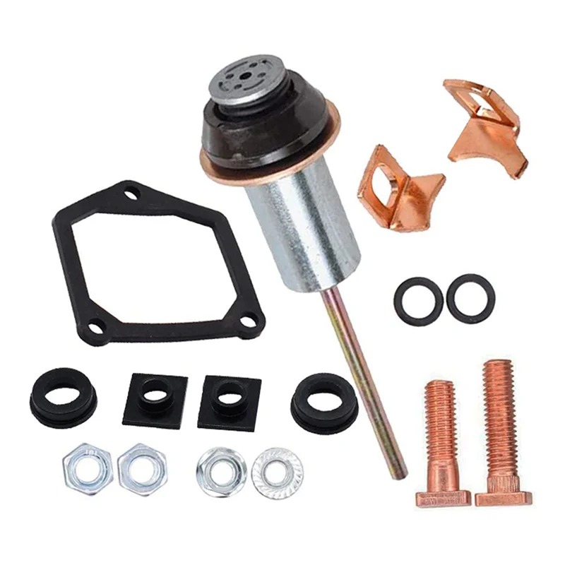 Zeldzame 2X Universele Motor Starter Solenoid Reparatie Rebuild Kit Plunger Contacten Set Voor Toyota Subaru Honda