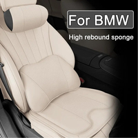 Universal Car Seat Cushion Seat Support Pillow Headrest Auto Seat Covers For BMW 3 5 7 Series X1 X3 X4 X5 X7 E39 E90 F30 F31 F32