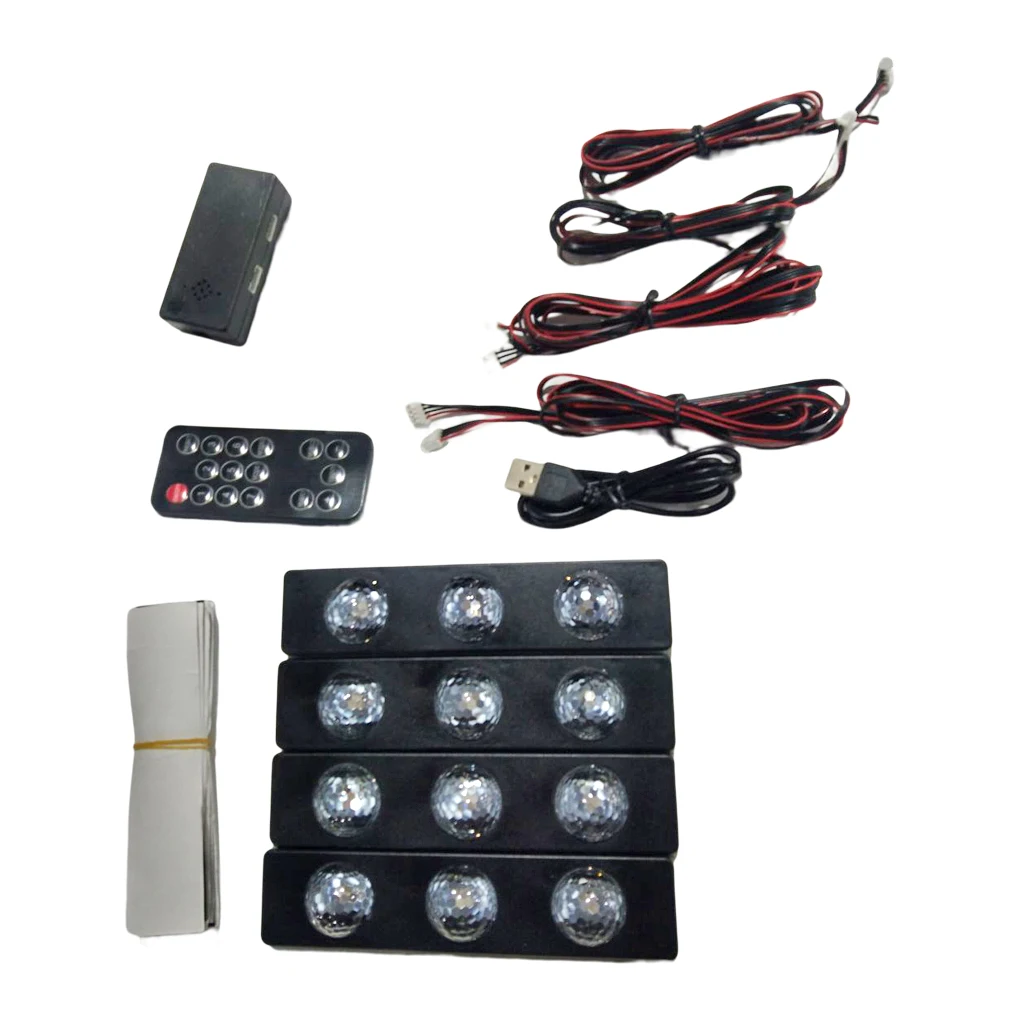 

Автомобильная внутренняя подсветка с USB-интерфейсом и пультом дистанционного управления, светодиодная лента