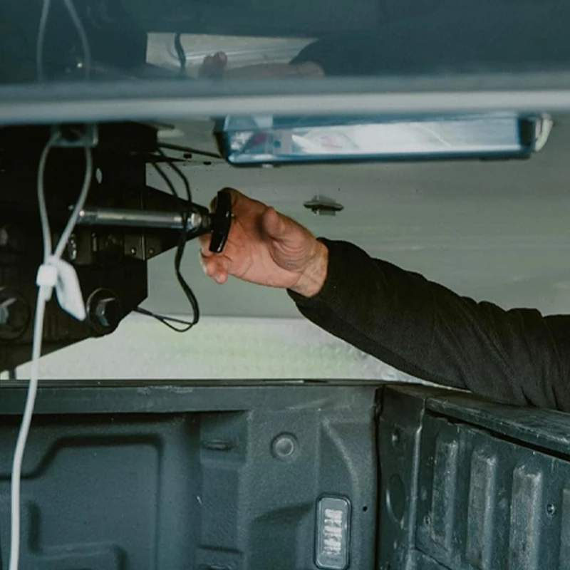 مجموعة وصلة تثبيت السكك الحديدية من AMBITION، قاعدة طويلة بطول 11-1/2 بوصة | العجلة الخامسة الأسود السكك الحديدية تصاعد RV Camper Goosencustom #4