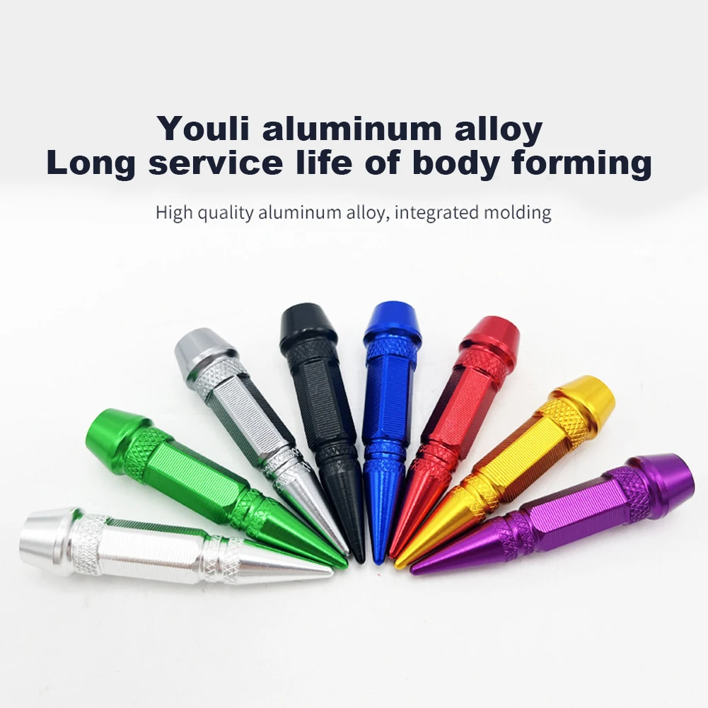 

Автомобильные шины Обод клапана Твердая гайка штока Воздушные колпачки для колес Колпачки штока клапана с шипами Автомобильный винт Крышка клапана Алюминиевые автомобильные универсальные детали