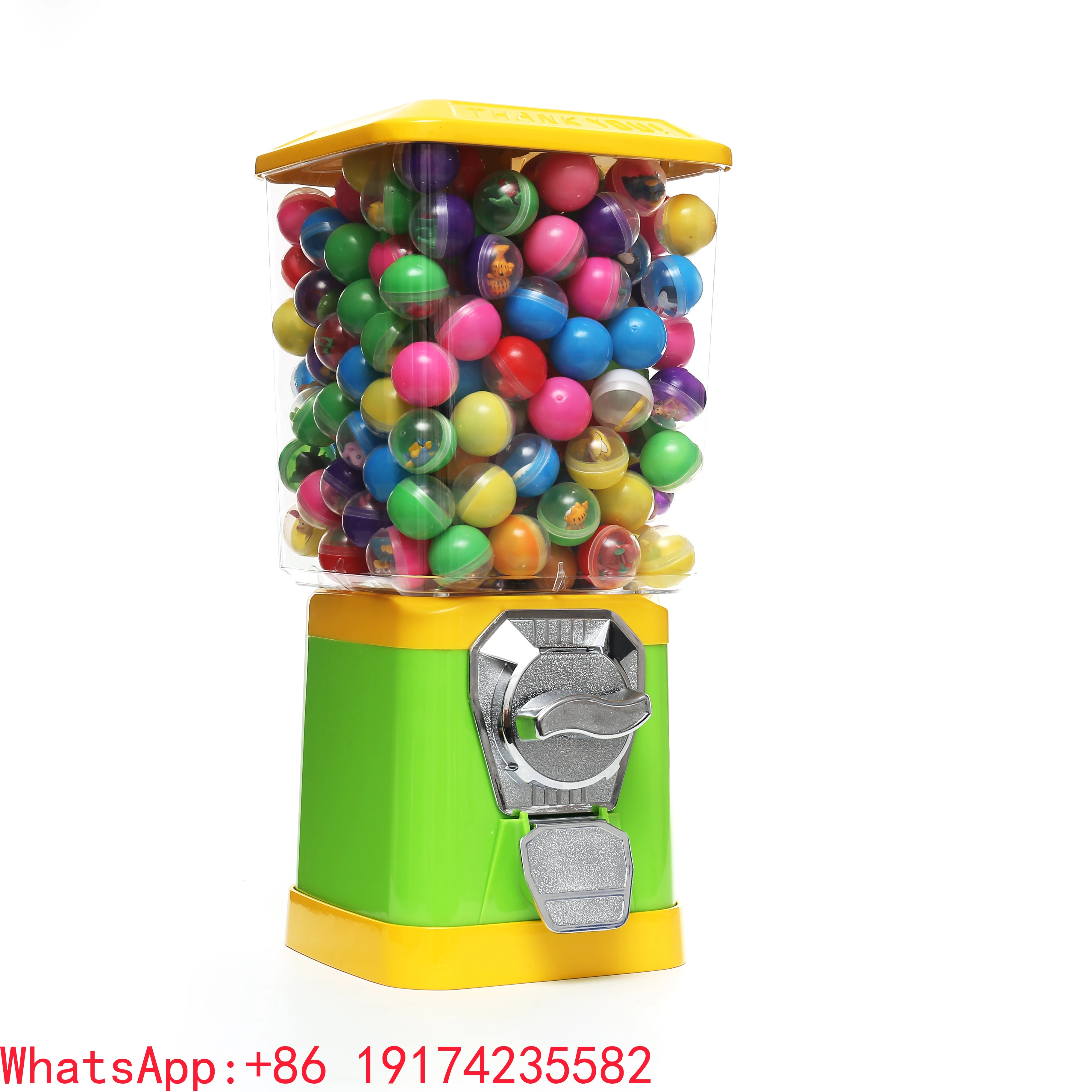 Top Rank Chewing Gum Dispenser Coin And Token Operated Vending Machine For Rentals