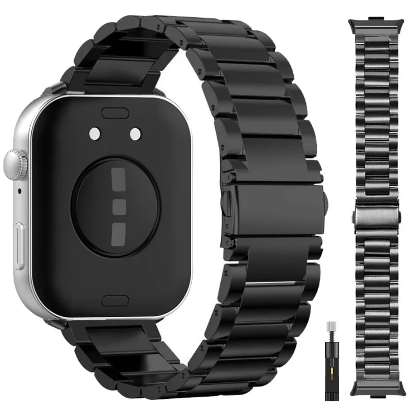 Ремешок из нержавеющей стали для Huawei Watch Fit 3 Fit 4 4 Pro, браслет Correa, ремень для Huawei Watch Fit 4 Pro, умные часы, роскошный ремешок