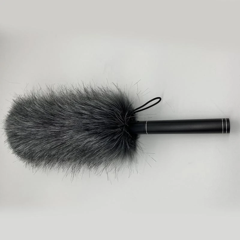 090f Furry Winking Wind Muff Microphone En pare-brise Couverture en mousse pour micro