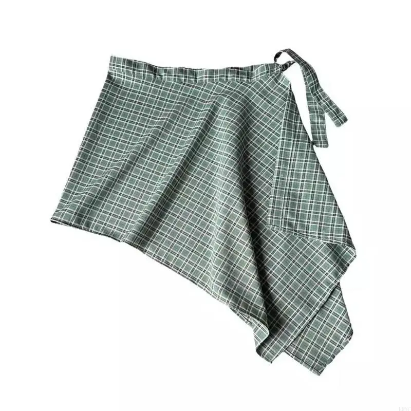 

L5YC Shirt Extender Tie Back Underskirt Layering Half Slip Clothing Accessories