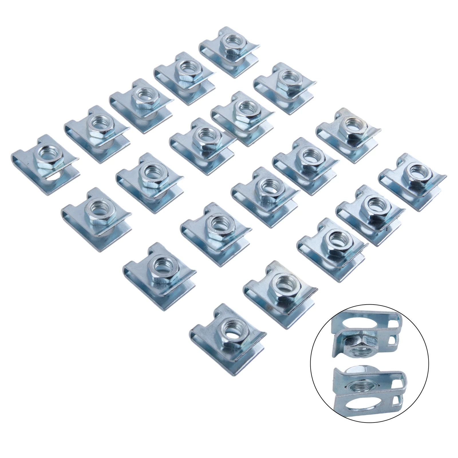 

Гайка M6, зажим U-образного типа, фиксированные крепления, фиксированные зажимы для номерного знака автомобиля, фиксаторы зажимов, 6 мм, аксессуар, высокое качество, замена