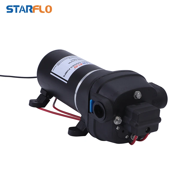 STARFLO 17LPM 40PSI marine high flow rate diaphragm pump 12v dc high flow water pump for RV