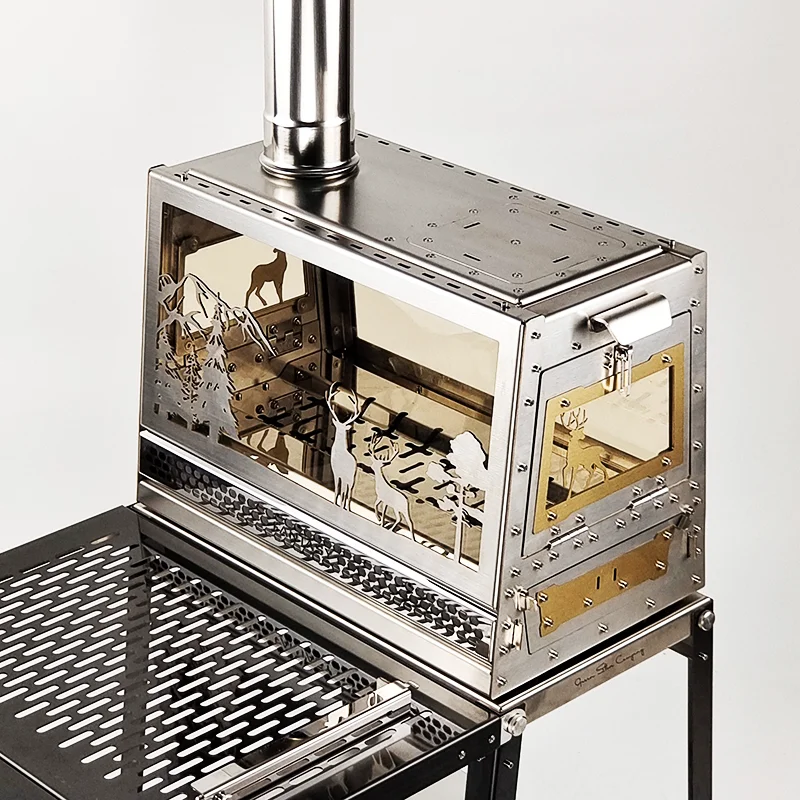 een Stufa Fsy Accories Cam da esterno Attrezzatura da viaggio Stufa Utensili da pranzo Forniture per barbecue dalla Cina