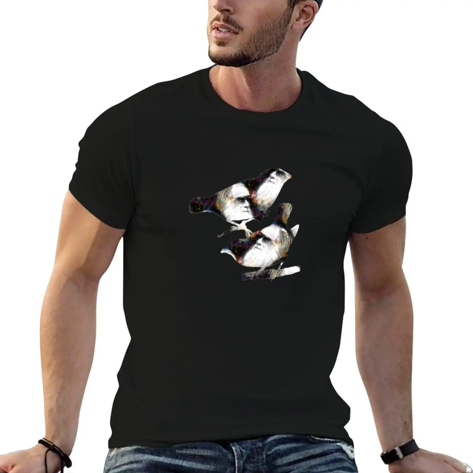 

Darwin’s Finches T-Shirt t shirt man cotton t shirt personalised T-Shirt