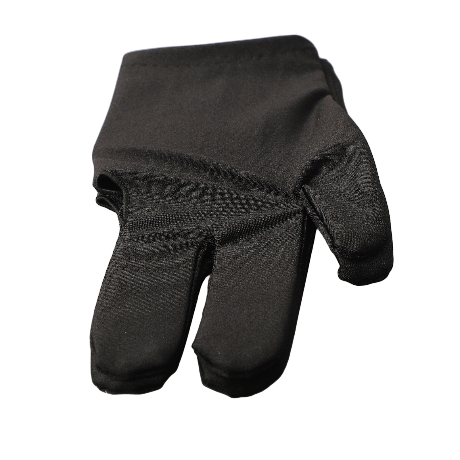 Practical Three Finger Gloves 90% Nylon + 10 Spandex Smooth Left Right Snooker 25cm Handed Pool Spandex Gloves