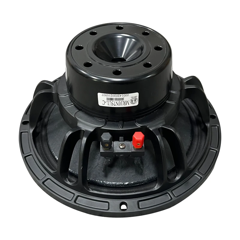 

10 Inch BNC Aluminum Frame Neodymium Magnetic 75 Cores Speaker Unit With Labeling Production