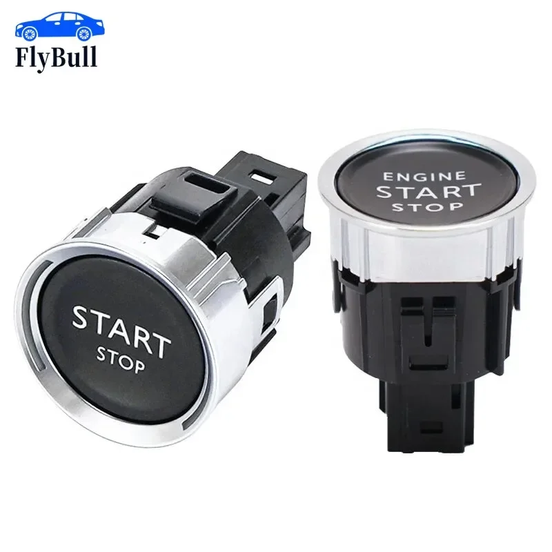 

98021996ZD Auto Parts 4 Pin Engine Start Stop Switch Button For Peugeot 3008 308 408 508 Citroen C5 C4L One-touch Start Ignition