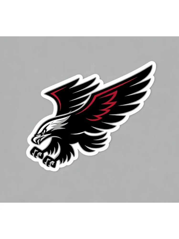 AliExpress NONE Cool Flying Eagle Waterproof Sticker, Vinyl Decal for Car Motorcycle Helmet Laptop Decor