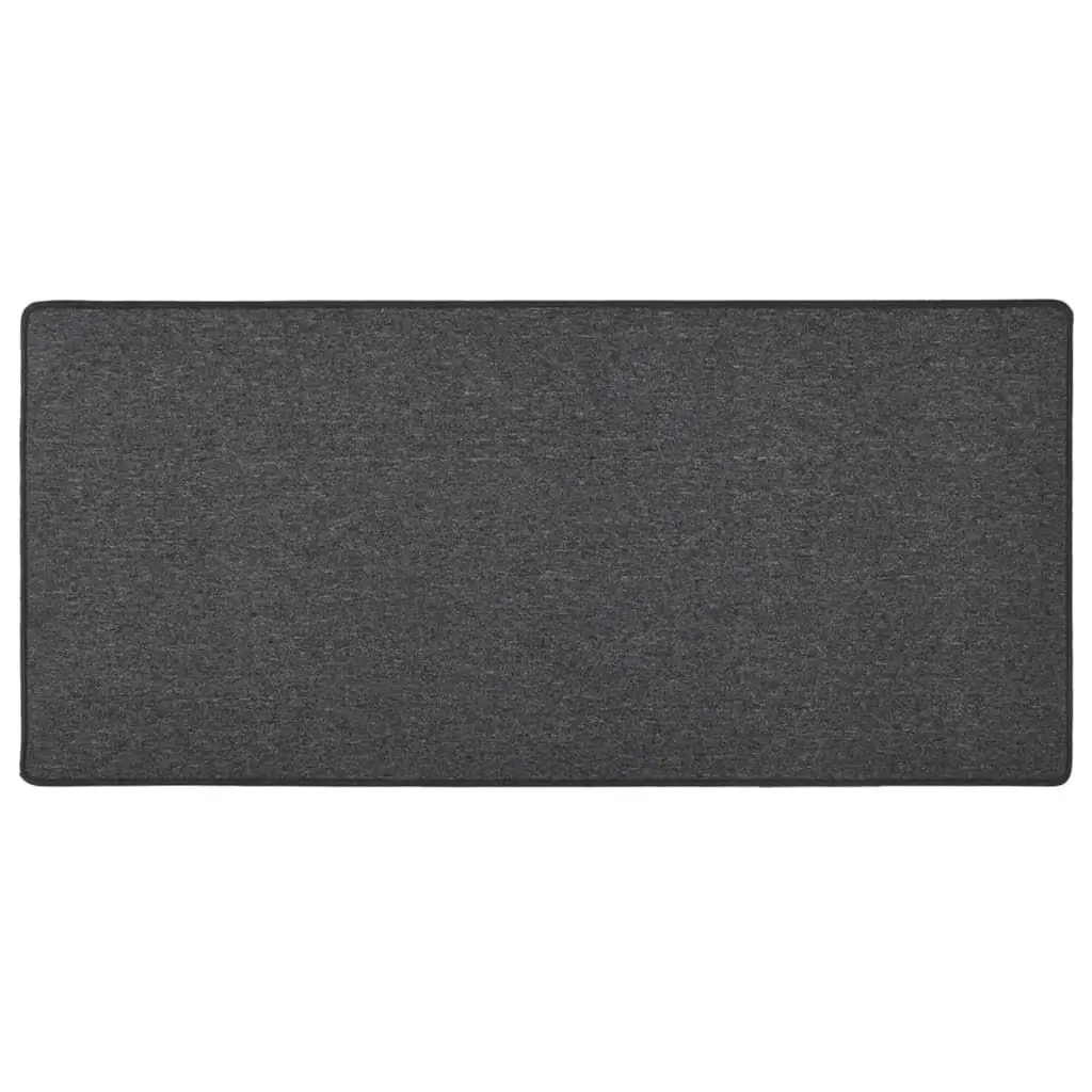 Stylish Anthracite Carpet Runner 50x100 cm - Perfect for Home Décor