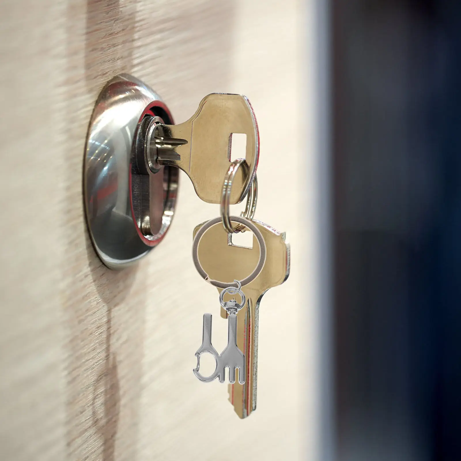 

10Pcs Keychain Making Kit Creative Cutlery Shaped Metal Charms DIY Craft Supplies Unique Hanging Keychain Accessories Bulk Pack