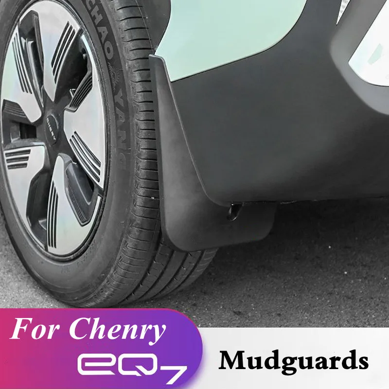 For Chery EQ7 2023 2024 2025 ABS Car Mud Flaps Splash Guard Mudguards MudFlaps Front Rear Fender Auto Styling Accessories