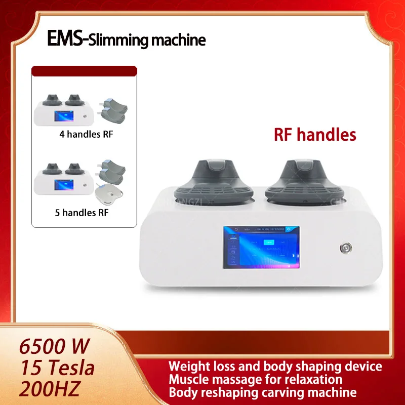 

Gym's EMSone NEO body shaping machine has been upgraded with a 6500W body sculpting machine