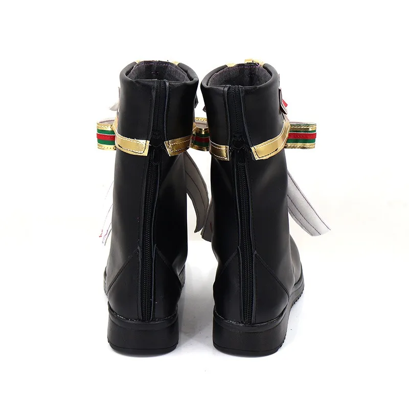 Buty do Cosplayu Poczynkownika Victor z Identity V, Halloween, Karnawał, Rekwizyt Cosplay, Anime, Skóra PU, Szyte na Miarę