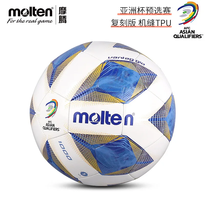 Molten-balón de fútbol de alta calidad, pelota deportiva de TPU suave, tamaño oficial 3/ 4/5