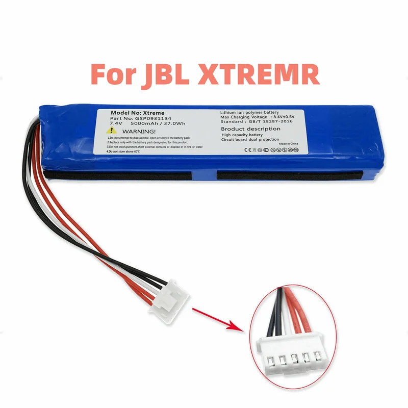 Brand New Applicable JBL XTREME Flip 3 / Flip 4 / Flip 5 Battery GSP872693 01 JBLIP5BLKAM