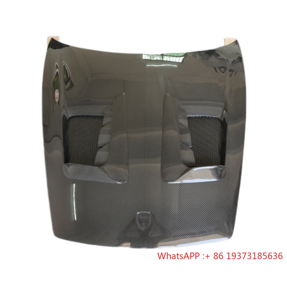 

Высококачественный вентиляционный капот из углеродного волокна для Porsche 992 GT3RS, передний капот двигателя, комплект вентиляционного капота двигателя