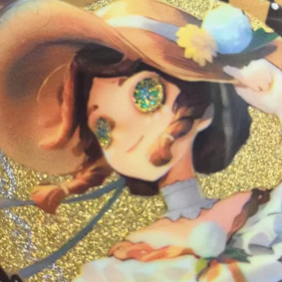 Game 5.8cm IdentityV Emma Woods Cosplay Double Flash Laser Fine Shine Lisa Beck Couple Brooch Collectible Badge Anime Fan Gift view 4
