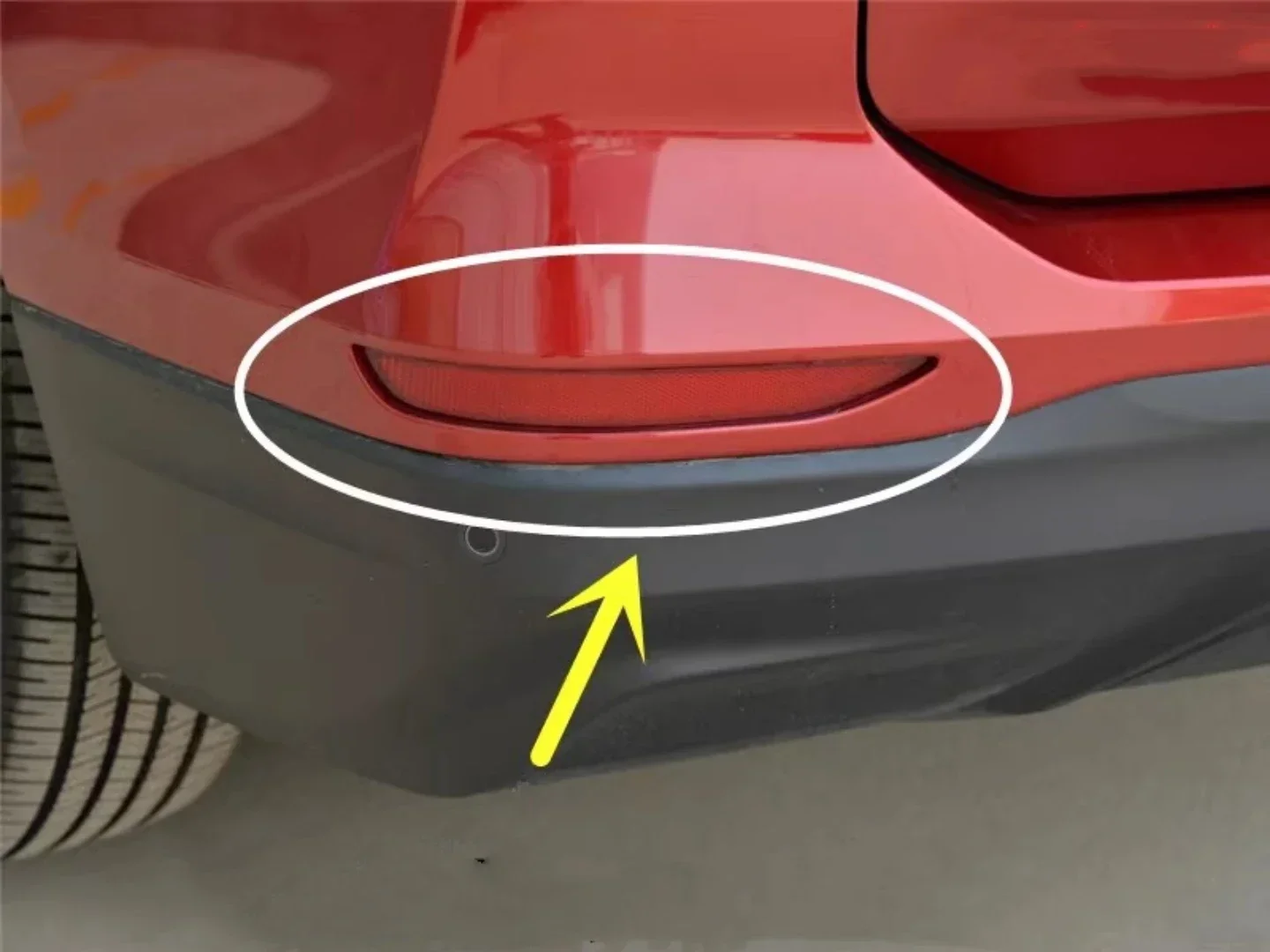 Rear Bumper Light assembly for Chevrolet Equinox 2017 2018 2019 convet rear fog lamp reflective stripe Auto Accessories