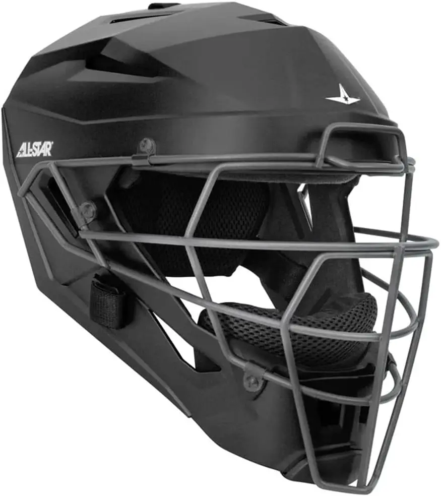 Matte Adult Baseball Catcher's Helmet