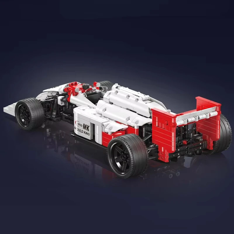 MOULD KING 10132 Technisches Rennwagen-Gebäude Brock The MP414 Formel F1 Rennfahrzeug Ziegelpuzzle-Spielzeug für Kinder Weihnachtsgeschenk