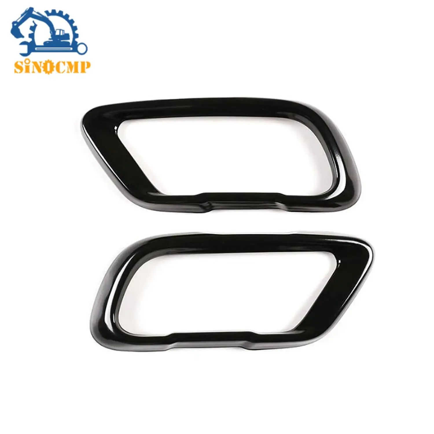 

2Pcs Exhaust Mufflers Tail Pipe Cover For 2019-2023 BMW X5 G05 X6 G06 X7 2019-2023 Black Exhaust Mufflers Tail Pipe Cover