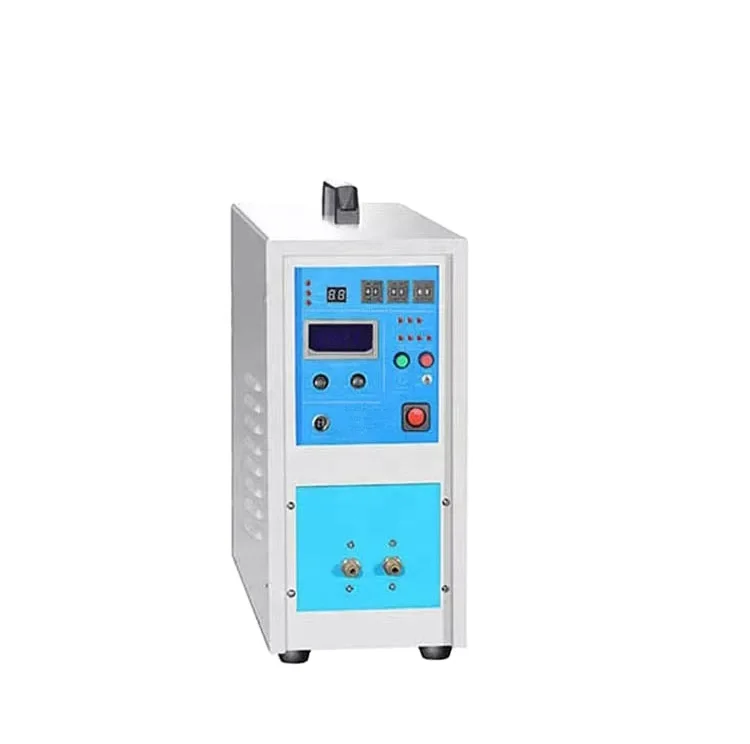 15kw High Frequency Induction Heat Treatment Machine Induction Brazing Equipment for Metal Parts