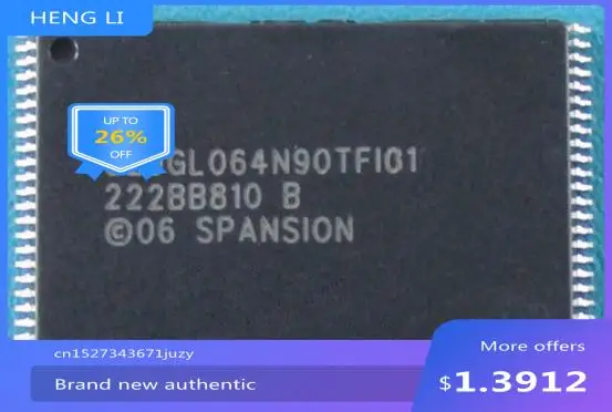 100% NOVO S29GL064N90TFI01