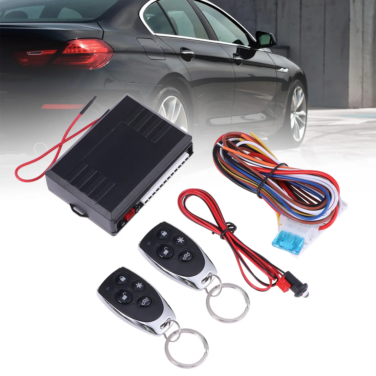 

High Quality Wiring Harness Keyless Entry System Automatic Lock Oil Pump Detection Wash Mode Car Remote Start Keyless Access