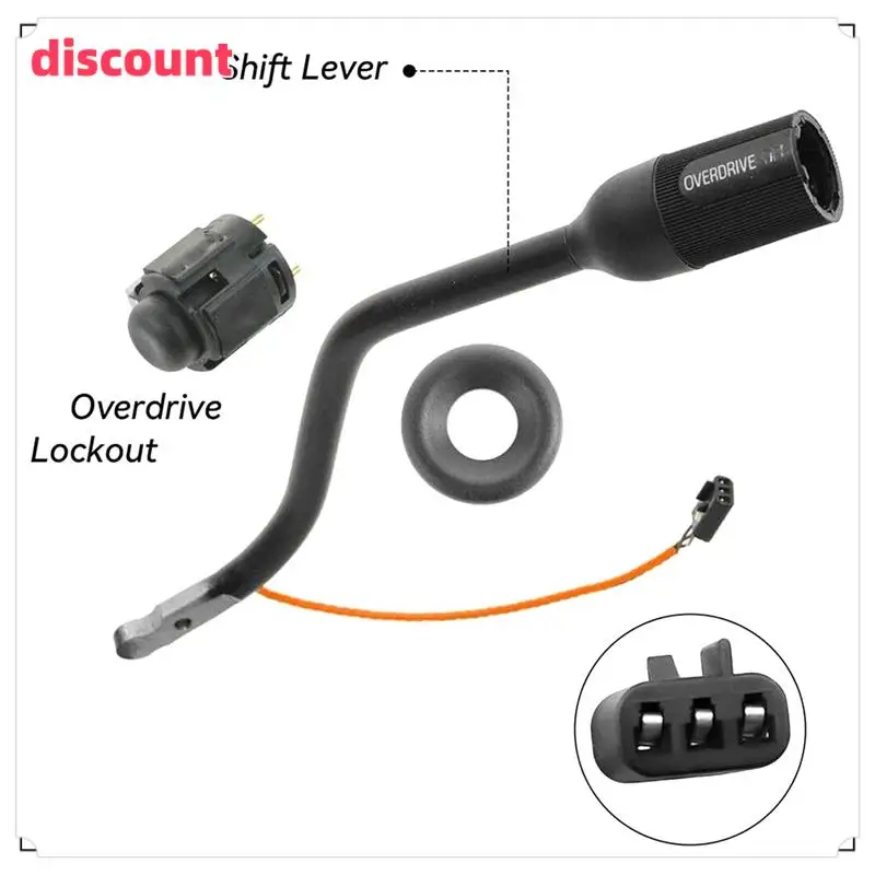 

Excellent-Transmission Gear Shifter Lever And Overdrive Switch For Ford F-150 F-250 F-350 F53 F59 1992-1997 F4TZ-7210-B F4TZ7210