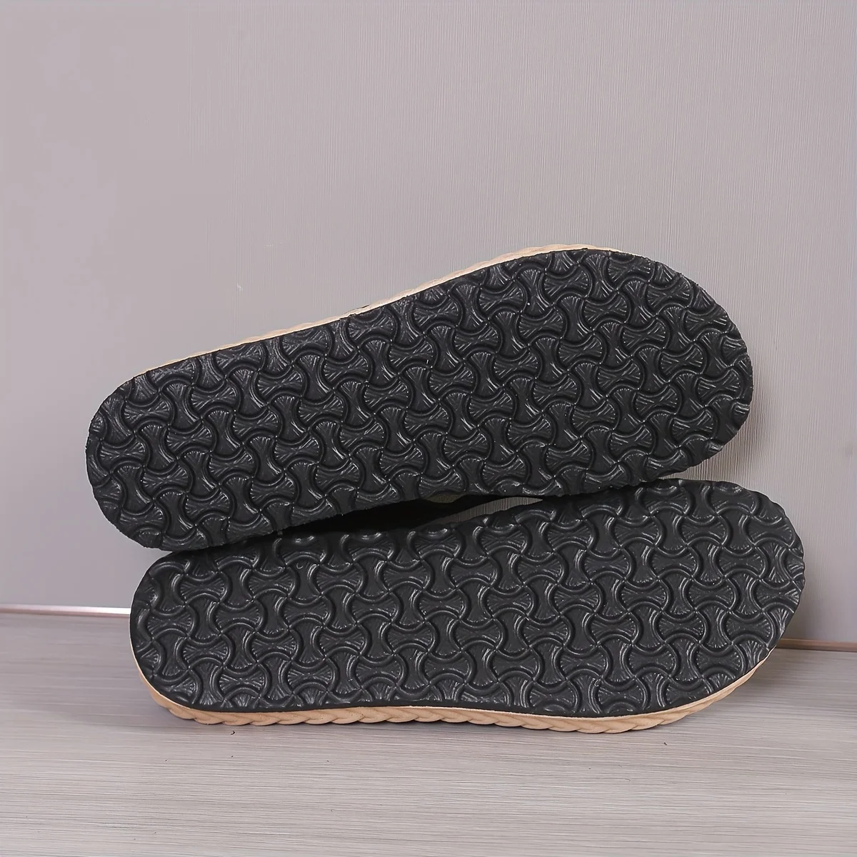 Hochwertige neue Sommer-Stricksandalen für Damen, atmungsaktive Sportschuhe, vielseitige Slip-On-Plateauschuhe im koreanischen Stil – Detail 6